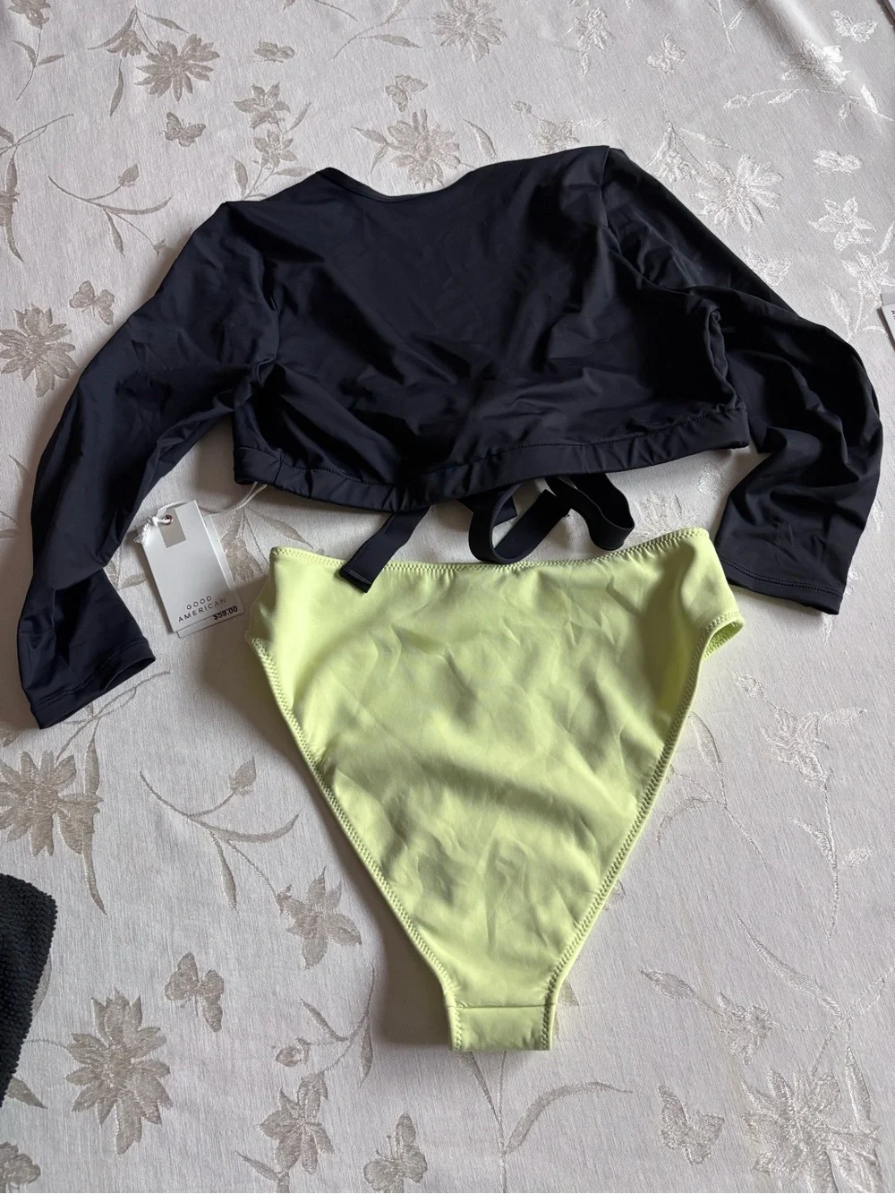 $311 Bundle 5 Pieces NWT Good American Bathing Suit Small/Medium Monokini Bikini